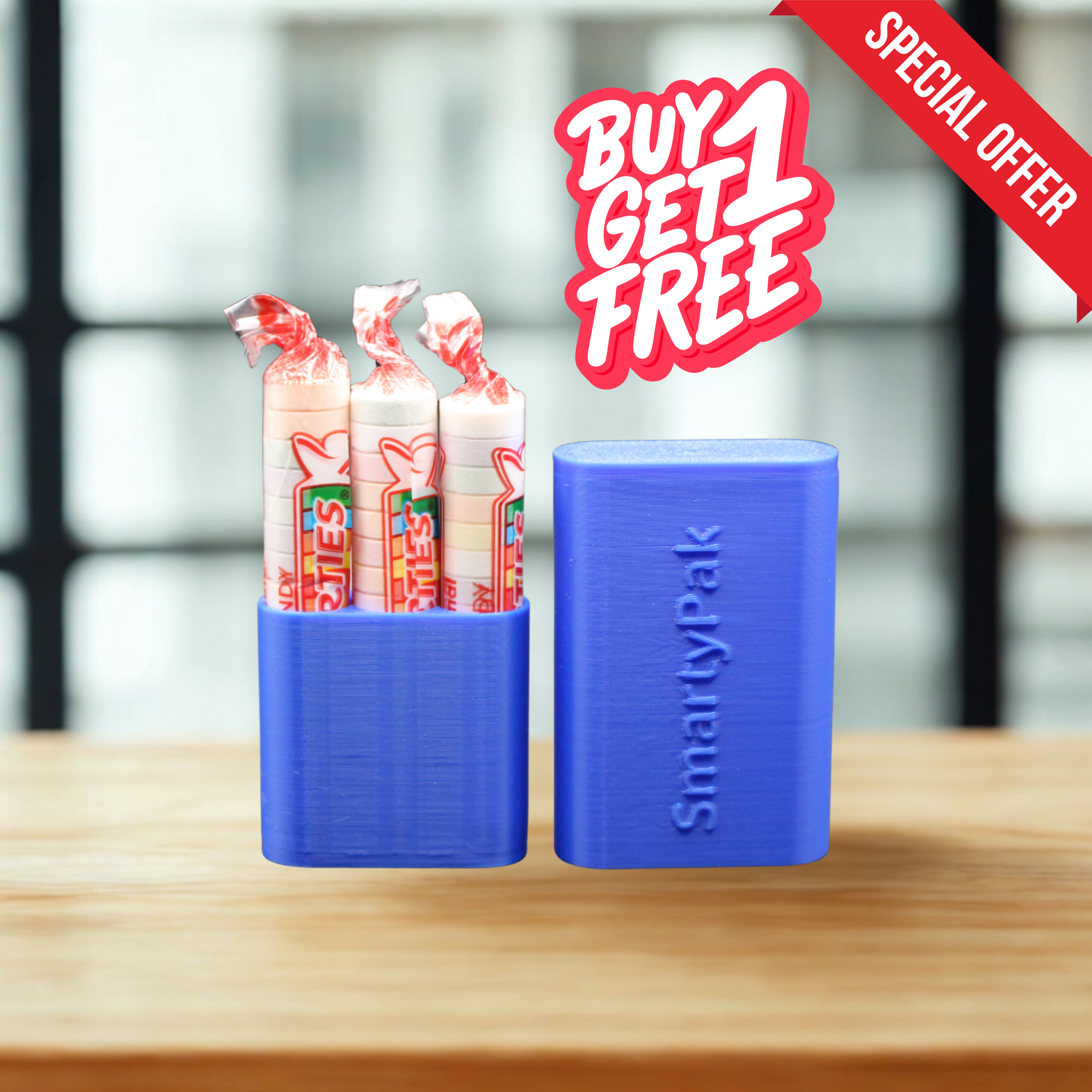 SmartyPak Glucose Case for Smarties: Blue