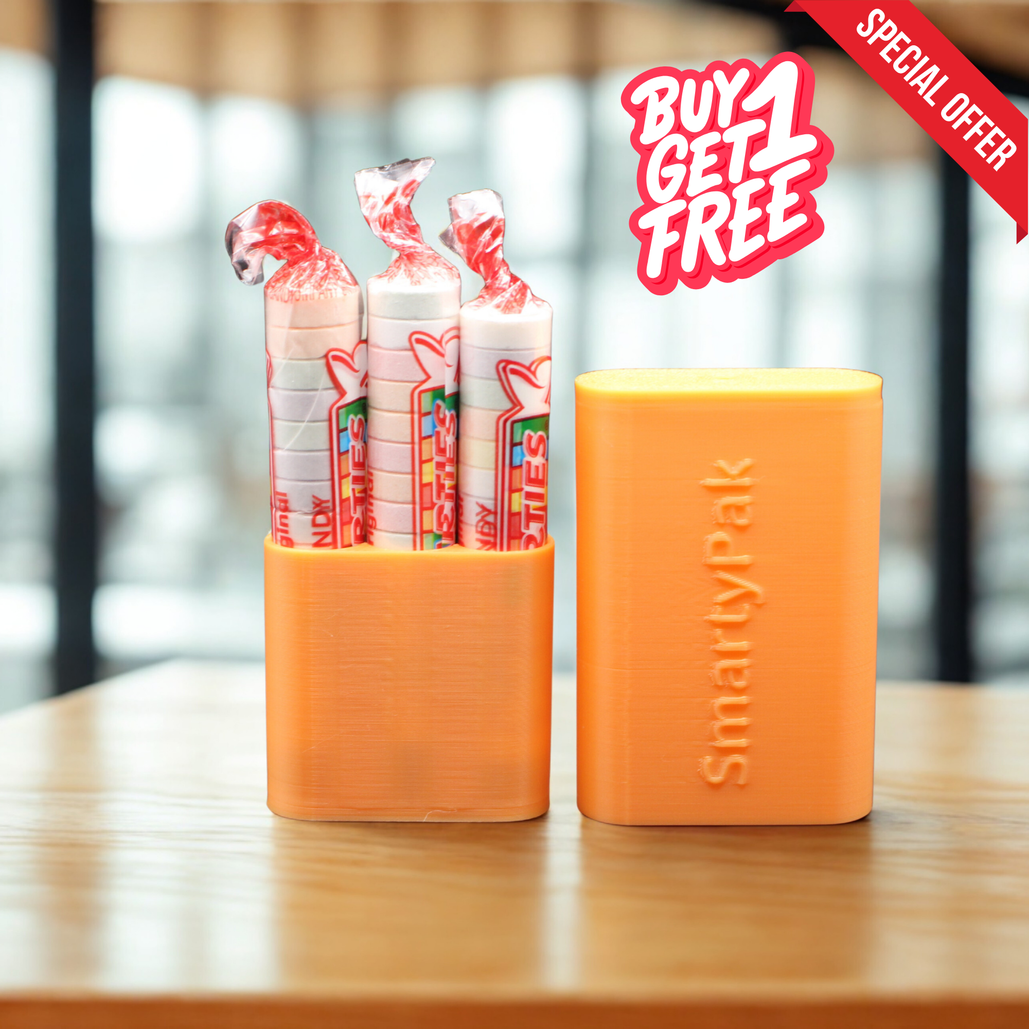 SmartyPak Glucose Case for Smarties: Orange